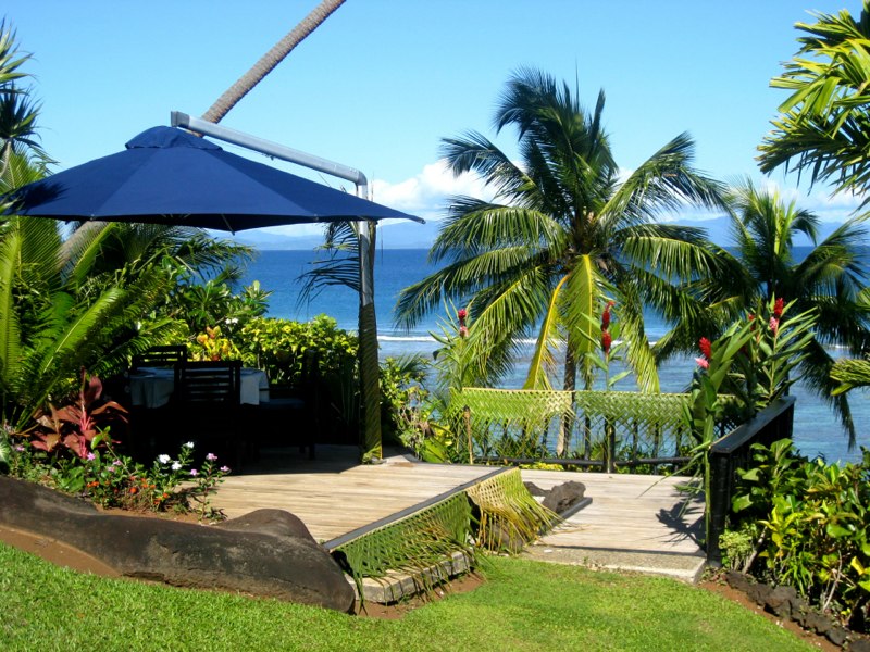 The deck