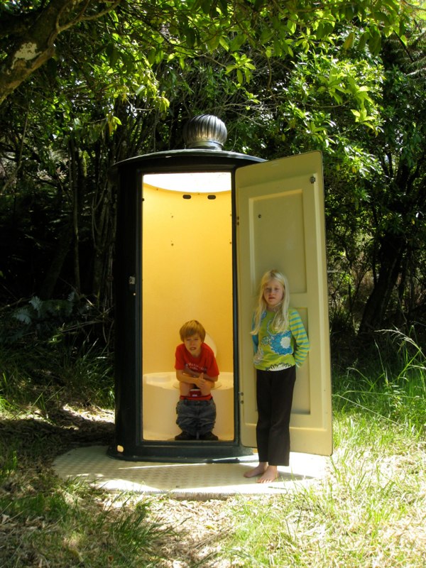 and we even found a toilet in the busch!