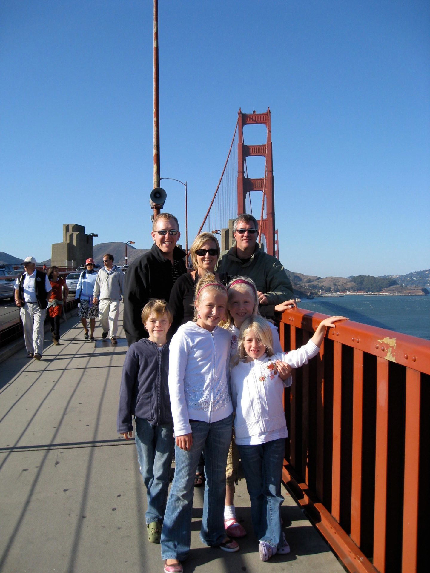 A stroll on Golden gate bridge