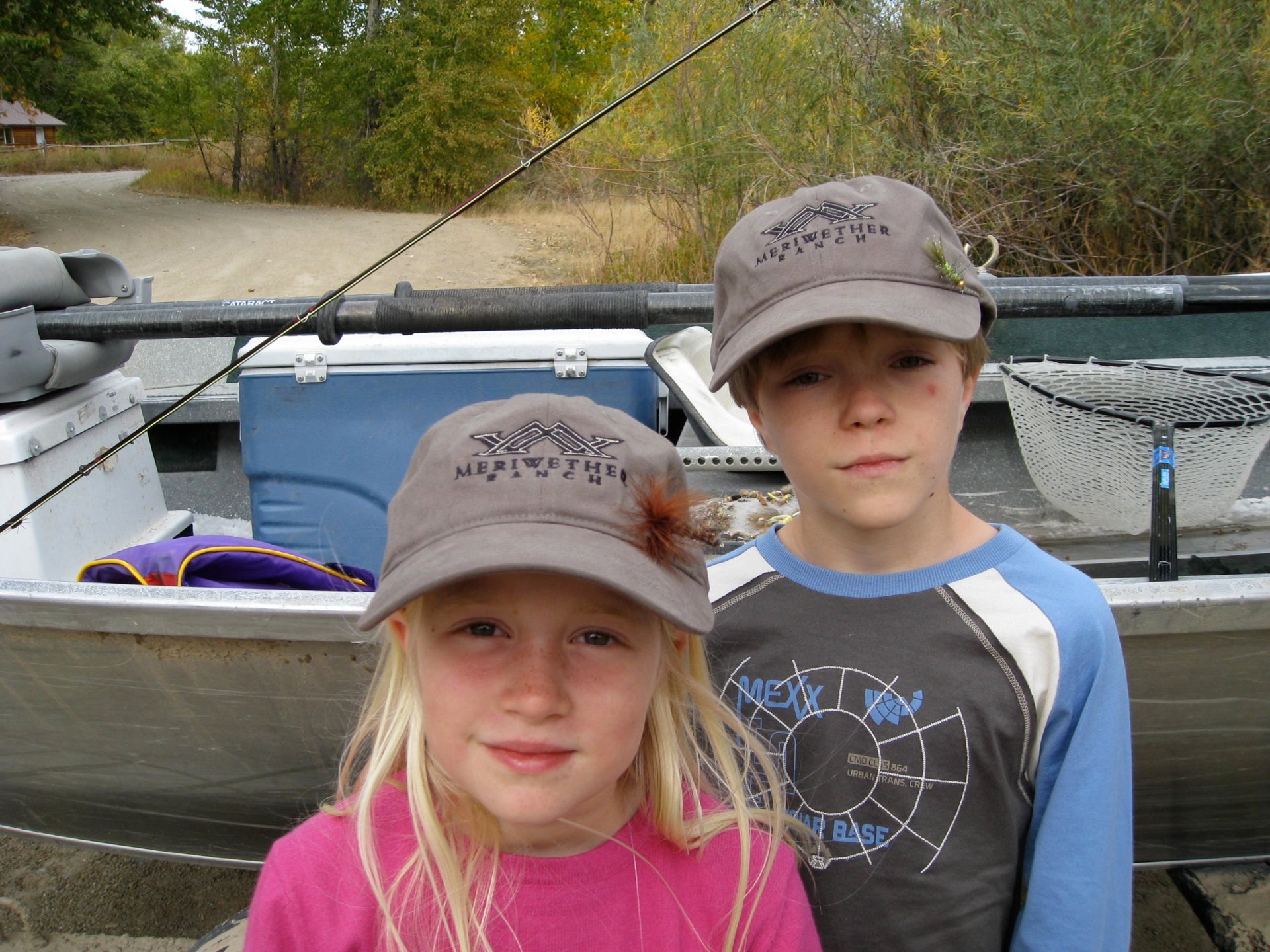 They got a fly on their hats