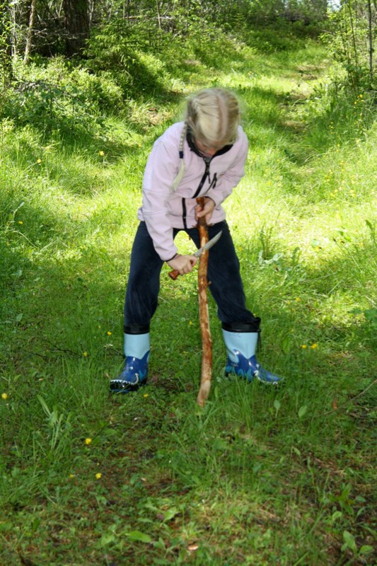 I am making a walking stick