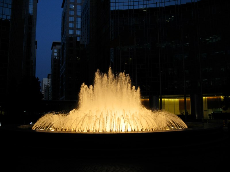 Hyatt fountain
