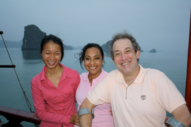 Eric and Melissa and our guide
