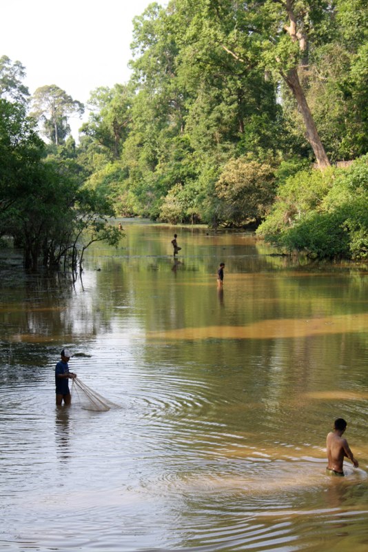 Fishing in Cambodia