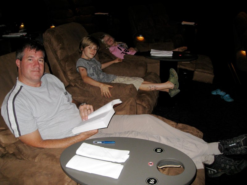 The movie theater in Australia is awesome!!