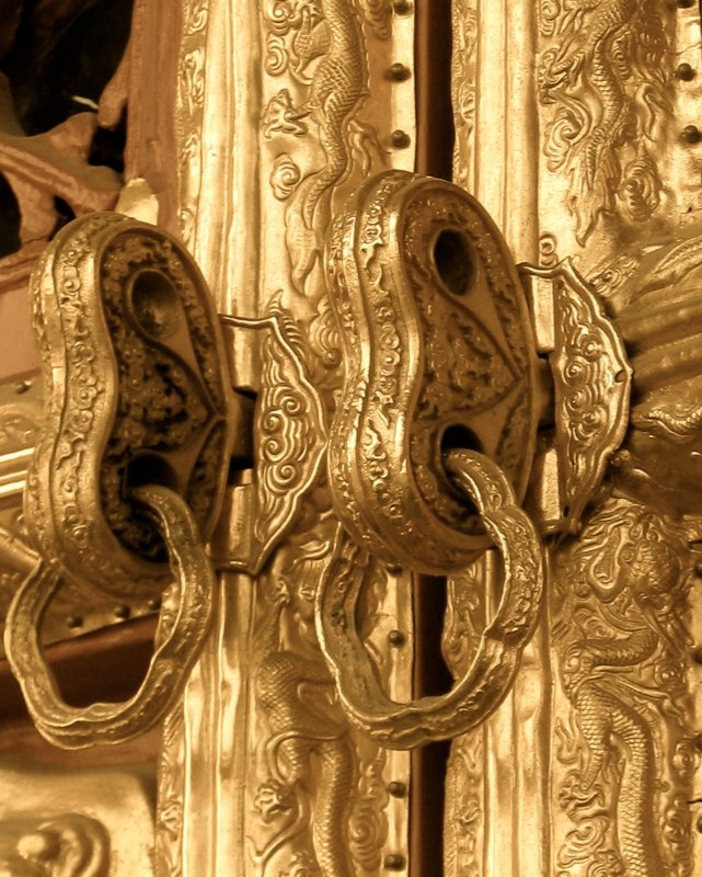 Lock at the Forbidden city