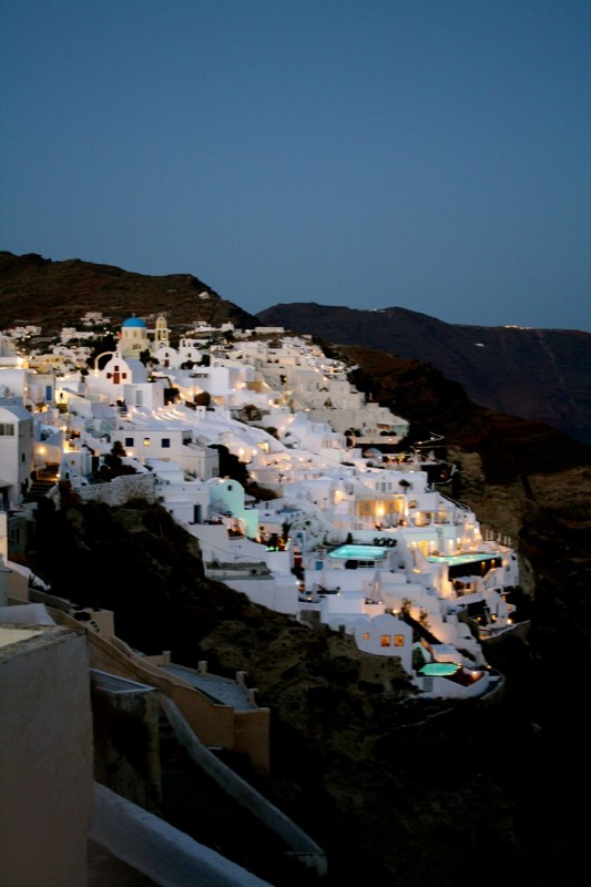 View at night