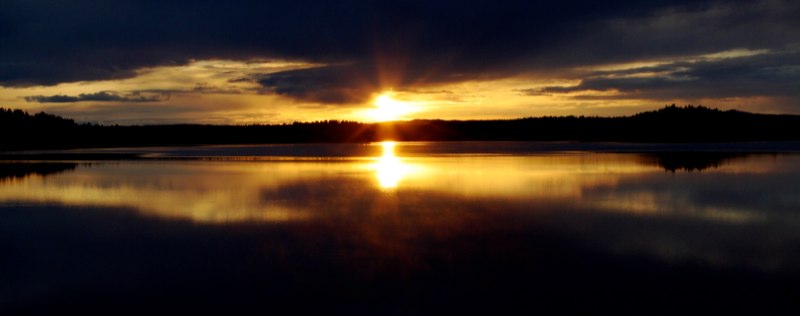 Well, sunsets in Sweden are not bad...