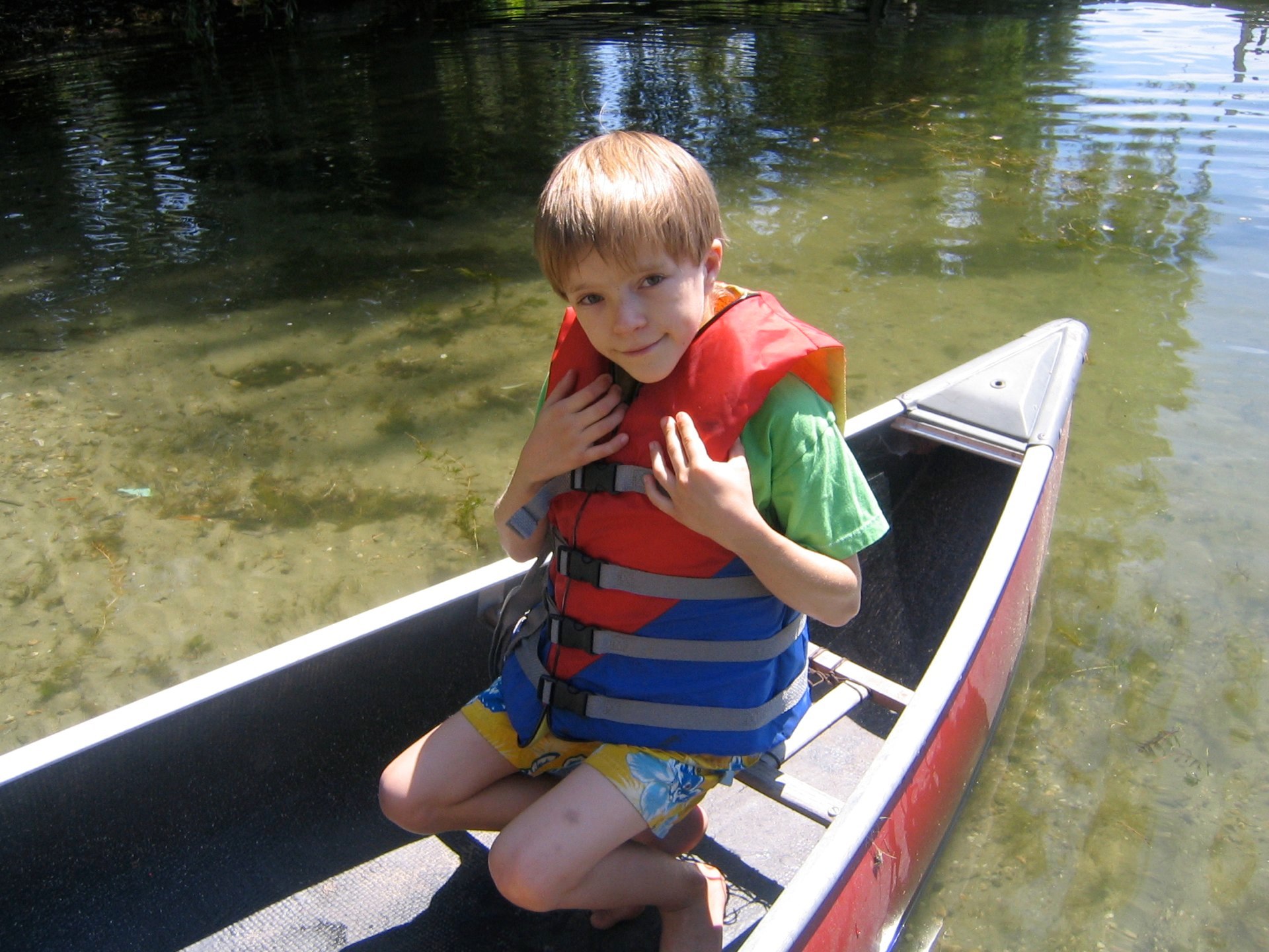 Canoeing time