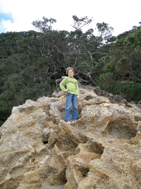 On the top off the cliff