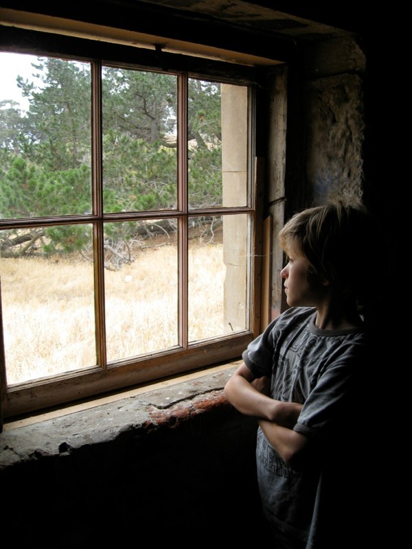 What is he thinking about?