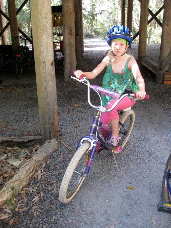 Going biking