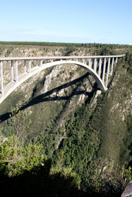 The worlds highest bungy jump 210 meter!
