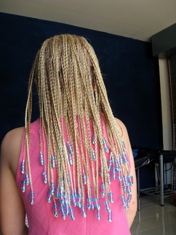 long hair brades