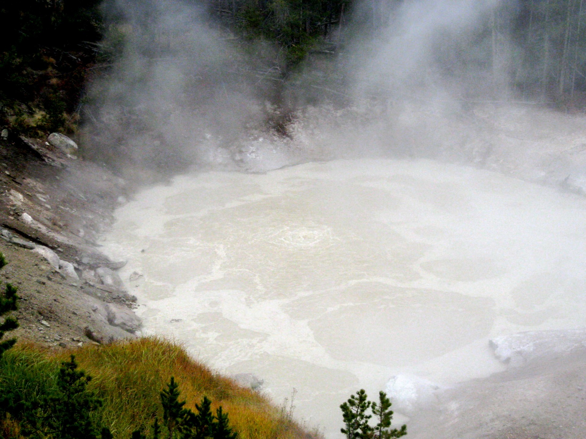 Mud pots