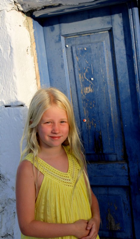 The greek girl