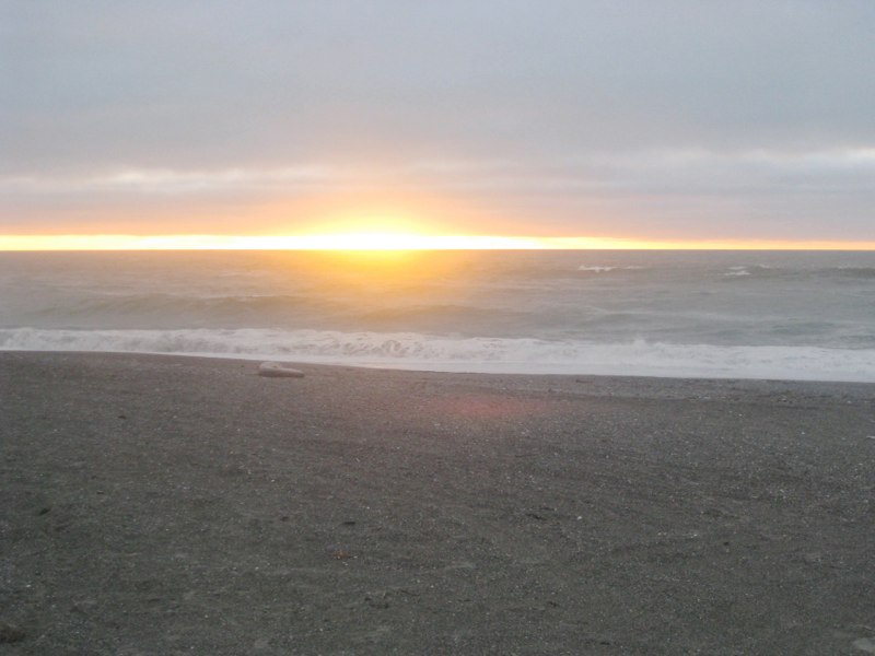 Sunset at the beach