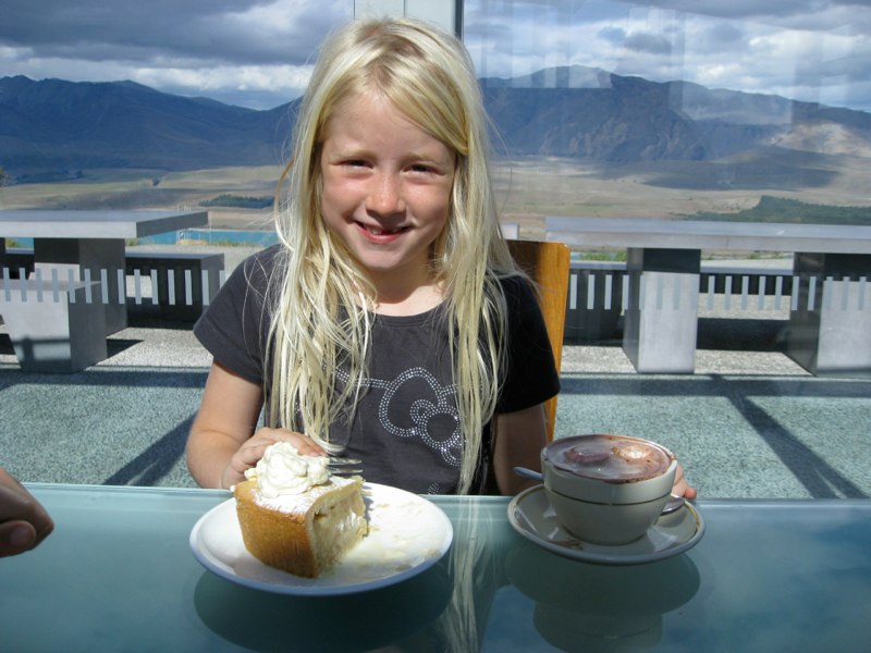 Reward for 1 hour walk up the mountain!