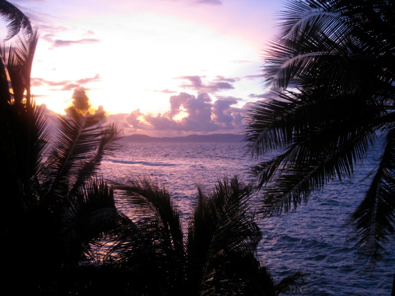 Purple sunset
