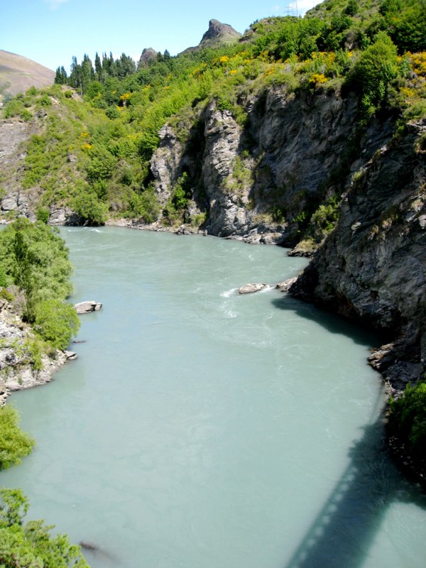 The kawarau river