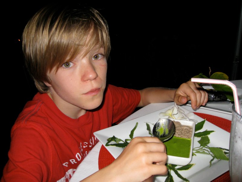 Oskar’s pureed food!!