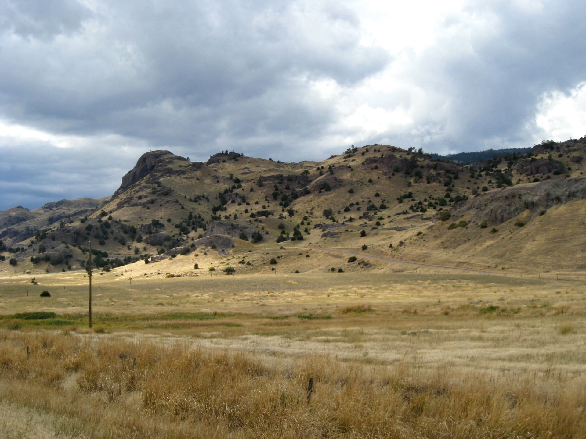 On the road view