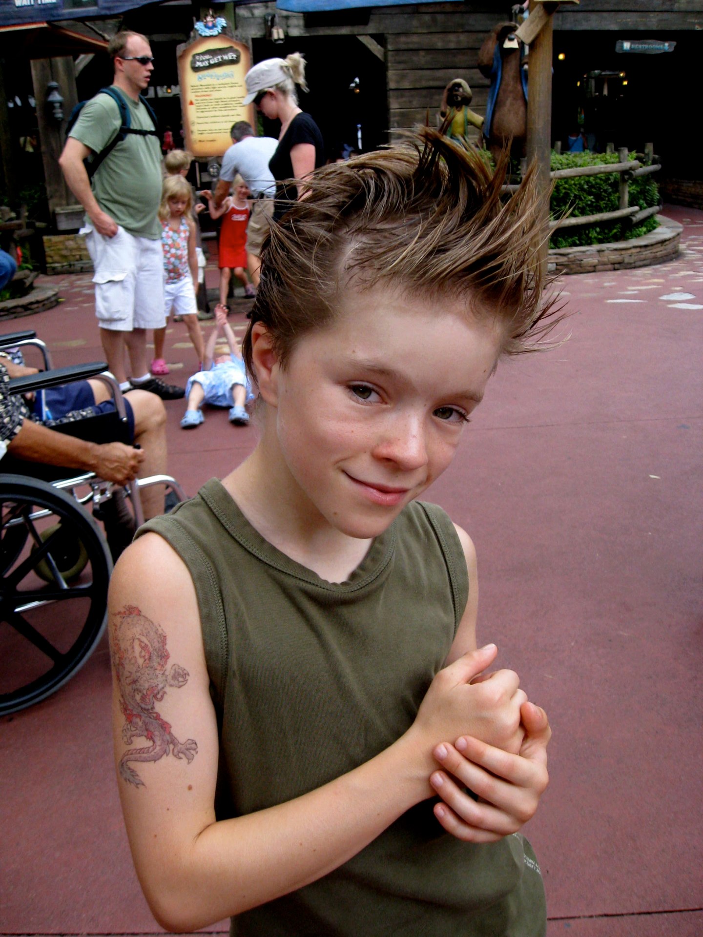 Oh yeah really cool kid!