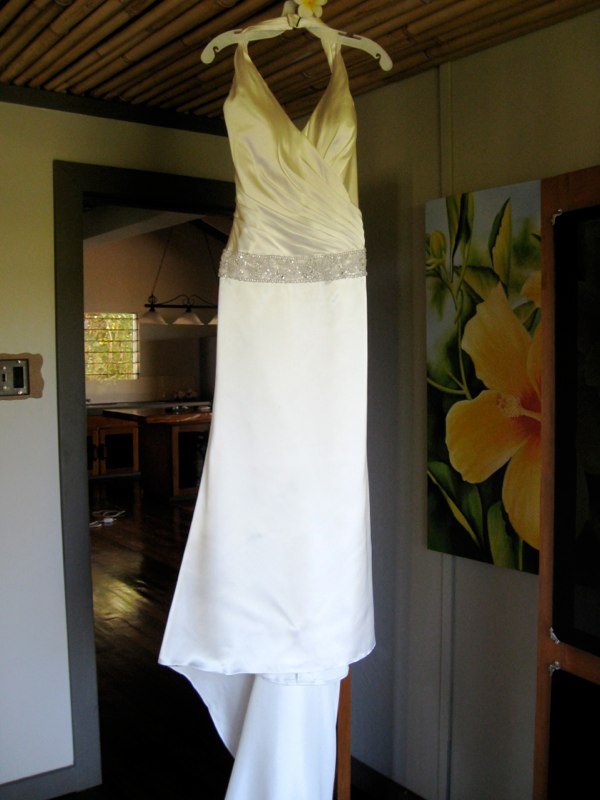 The dress chosen by Estelle