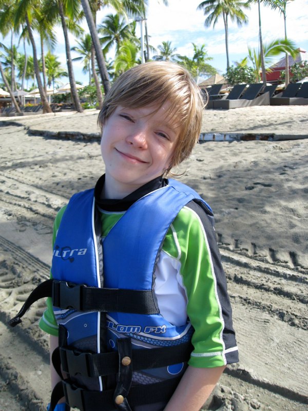 Waiting to jet ski
