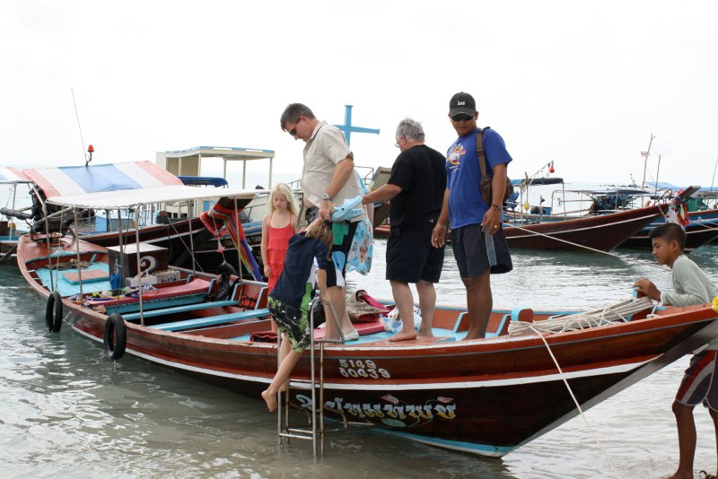 Long tail boat trip