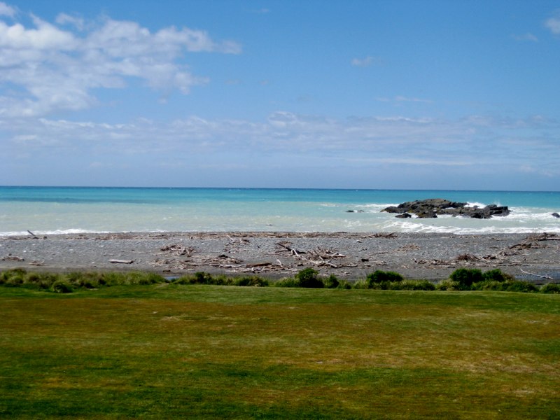 Beach at the restaurant..