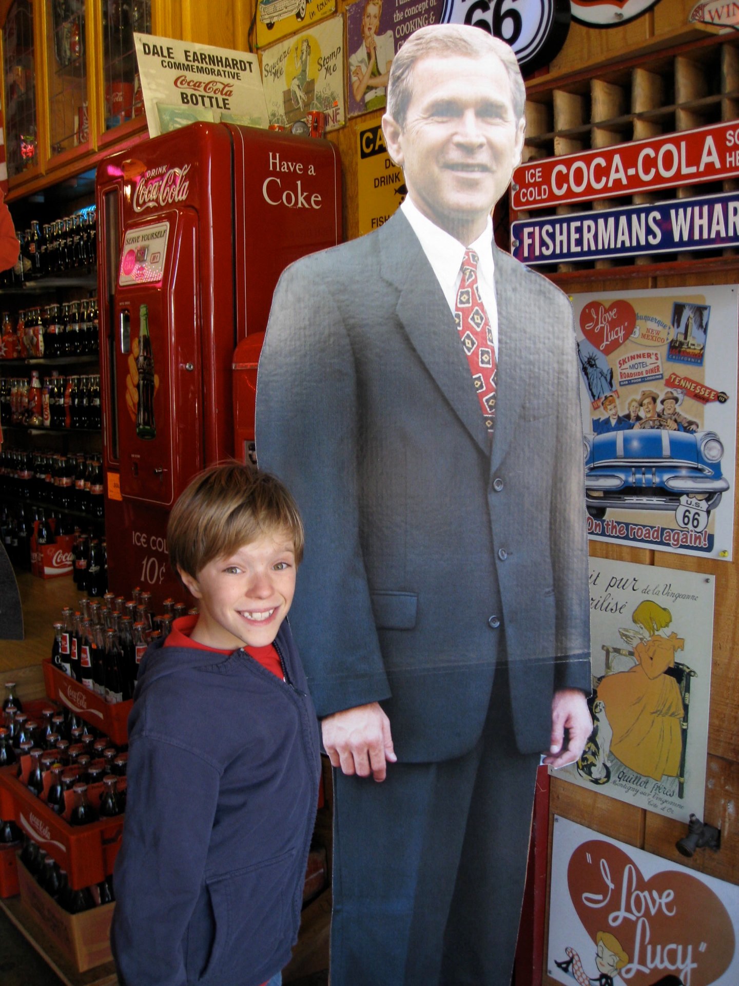 Oskar and Bush