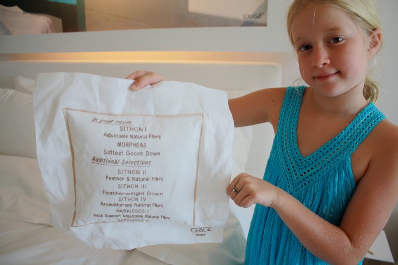 Our pillow choice!