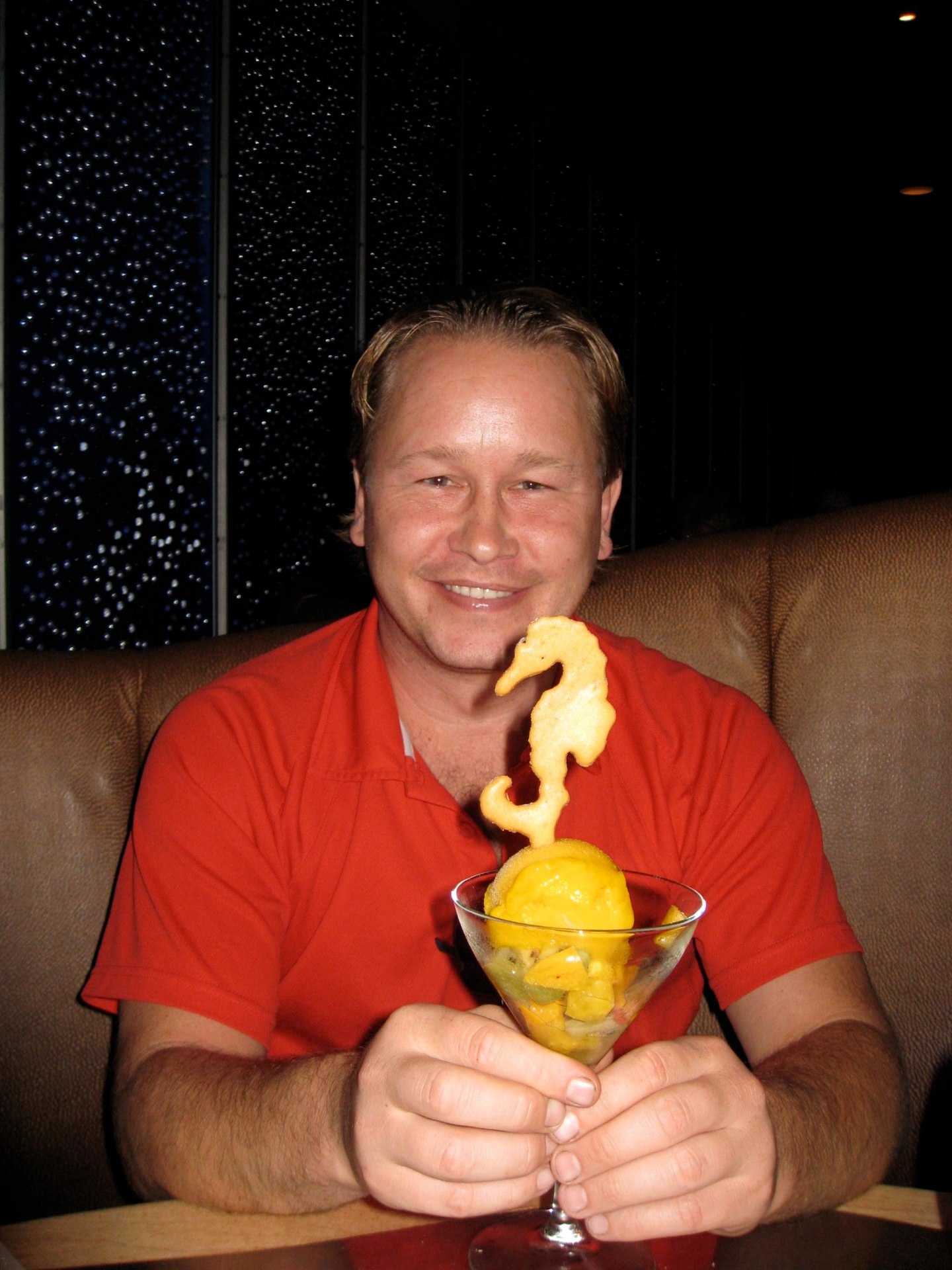 Danne and his seahorse