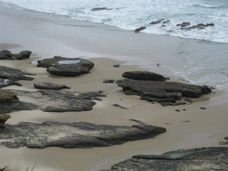 Stones in the sand