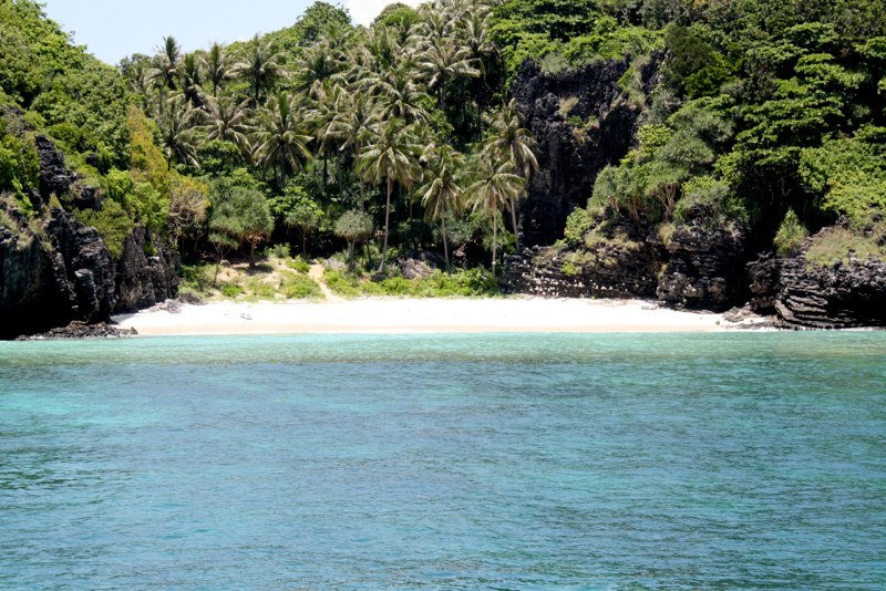 and we went snorkeling here