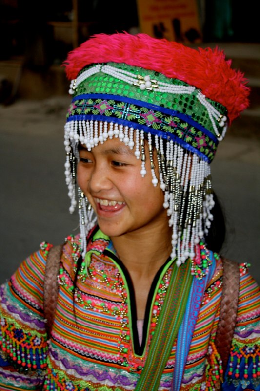 Girl we meet in Sapa