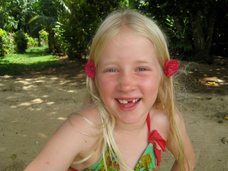 I am 7 and proud to be toothless!