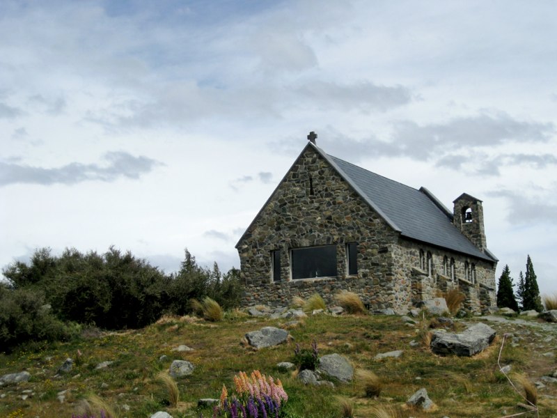 A church with a view...