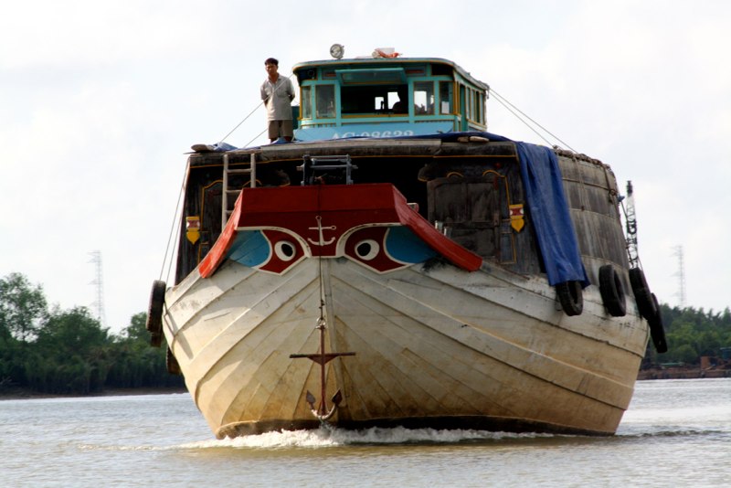 Boats with eyes for protection!