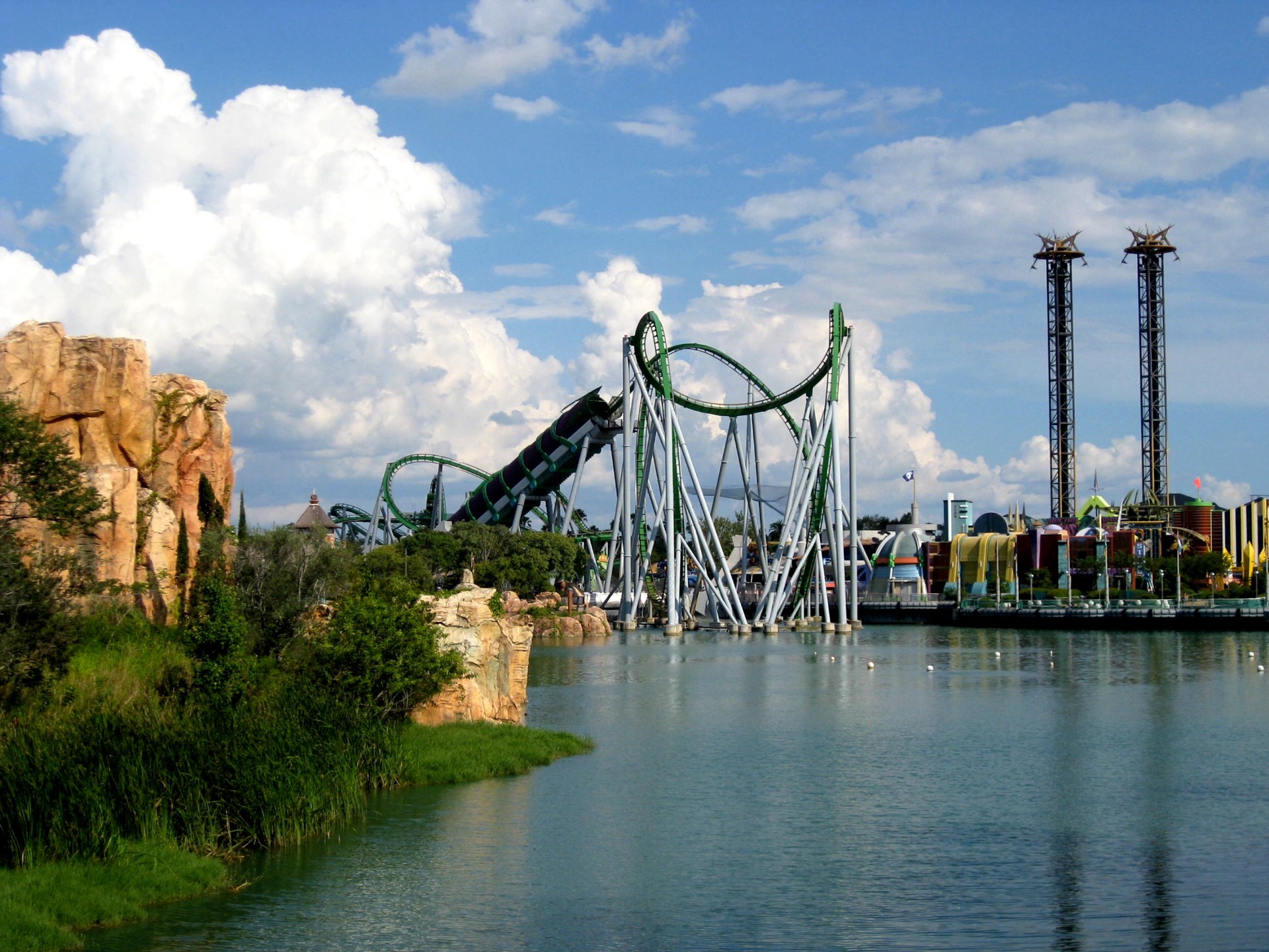 The hulk coaster