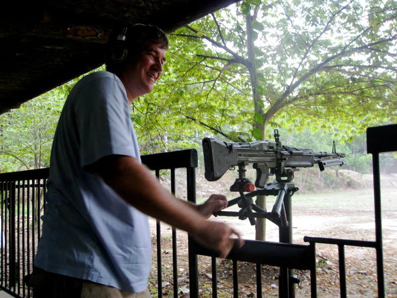 Pat tried a M60
