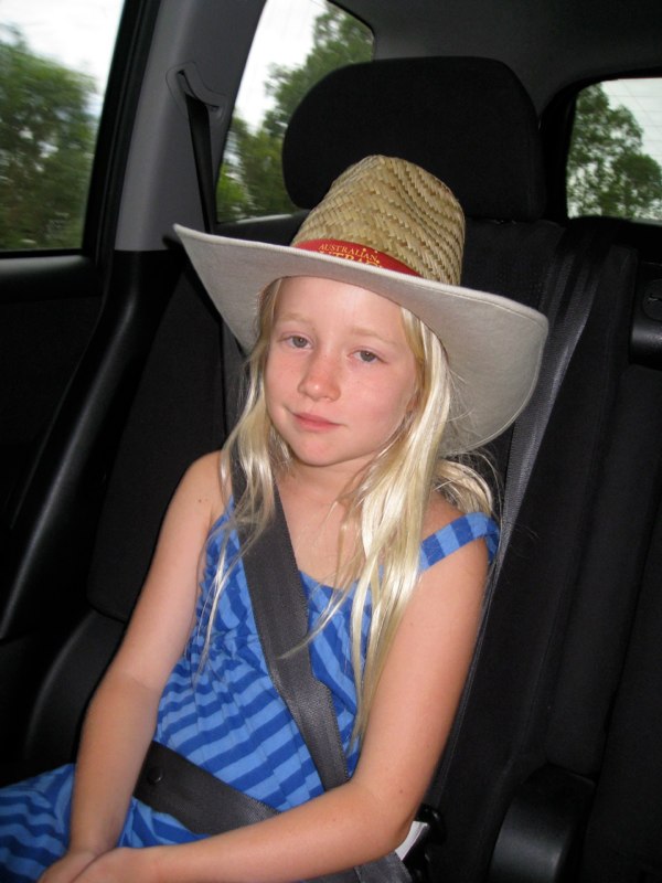 On our way home