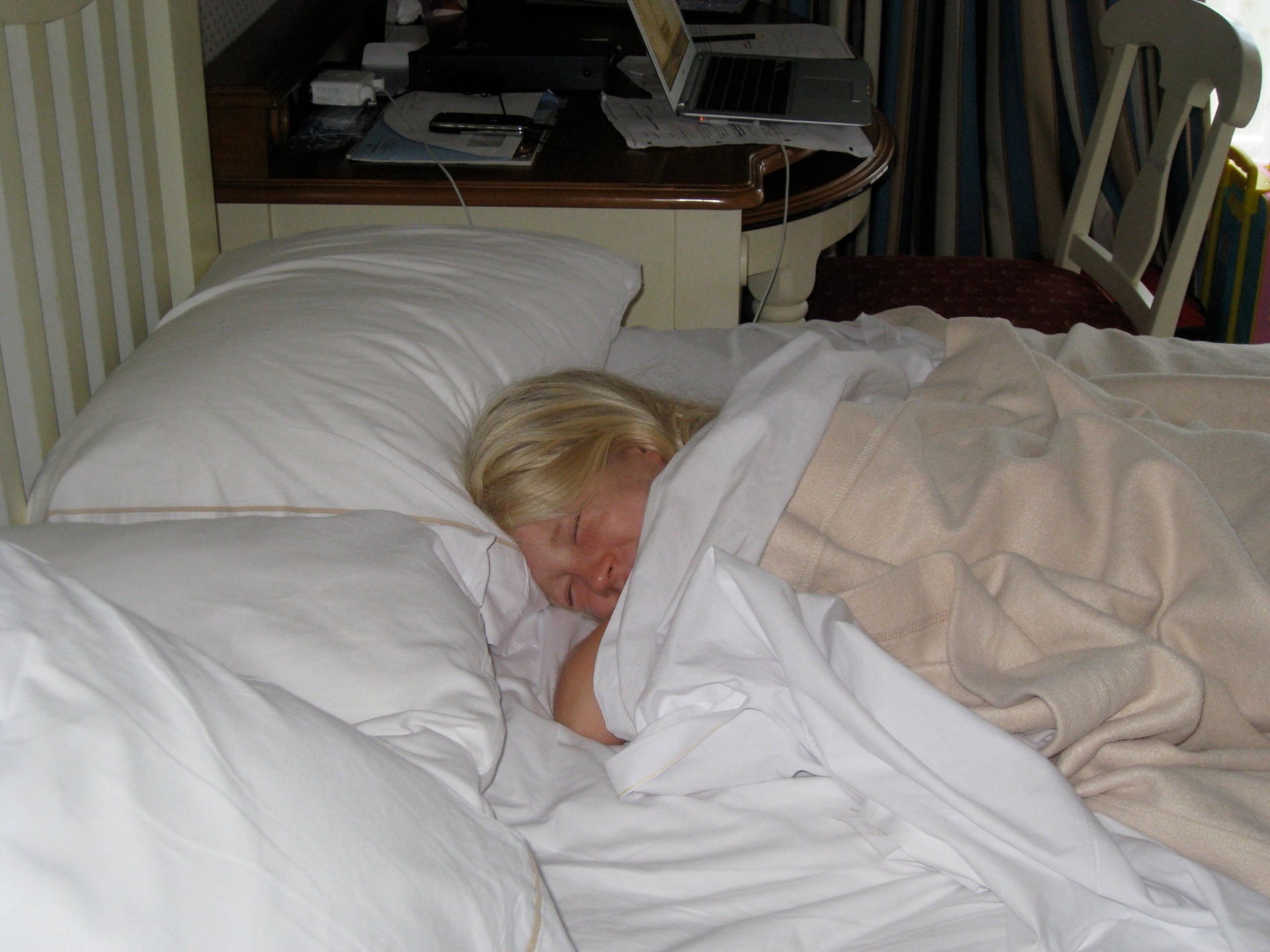 12 Sep....sleeping birthday girl