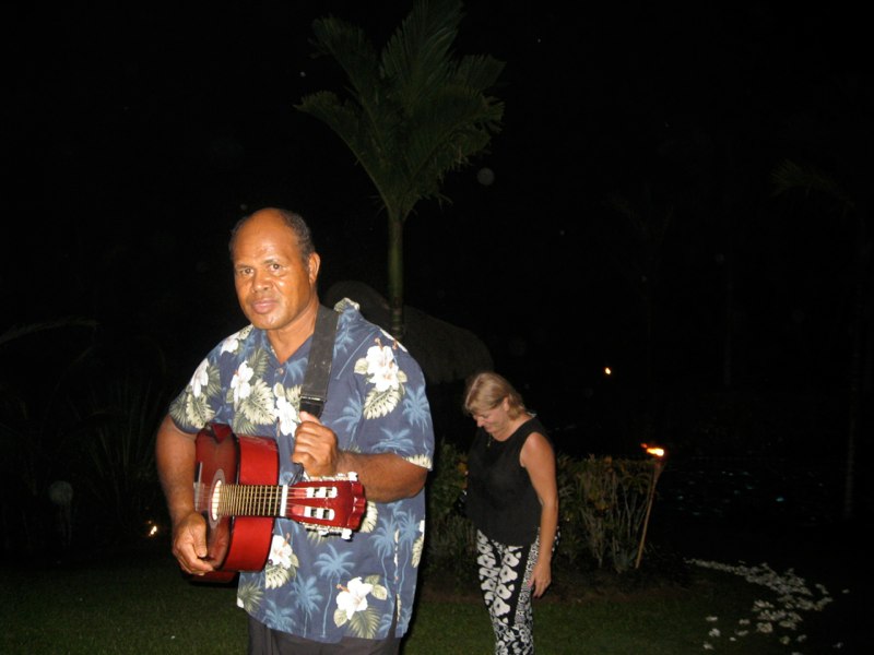 the guitar player